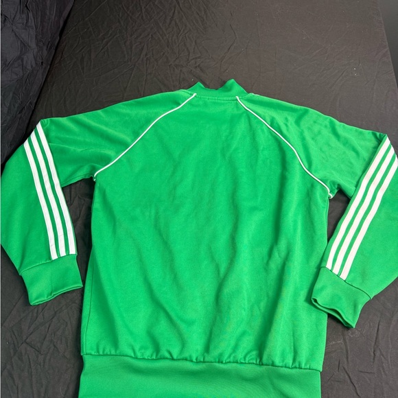 Adidas Mens Track Jacket Size Medium Green Adicolor SST Retro - Picture 3 of 10